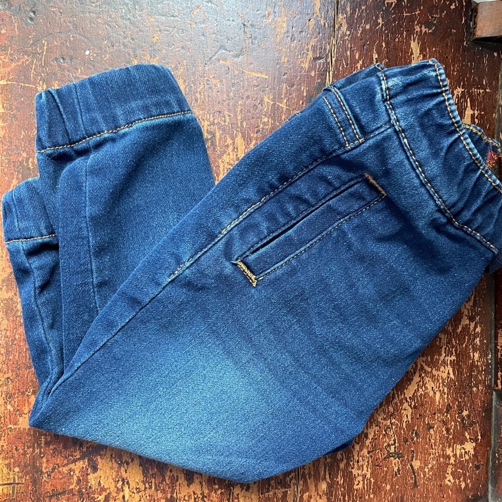 7 For All Mankind denim joggers, 2T